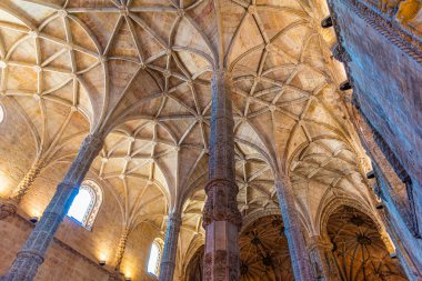 Lizbon, Portekiz, 29 Mayıs 2019: Santa Mari Kilisesi