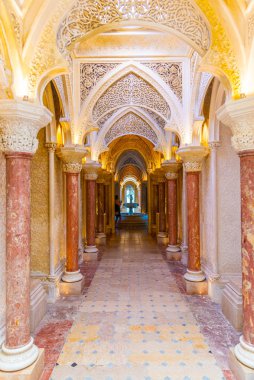 Sintra, Portekiz, 30 Mayıs 2019: Monserrate Sarayı