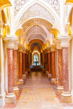 Sintra, Portekiz, 30 Mayıs 2019: Monserrate Sarayı