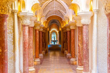 Sintra, Portekiz, 30 Mayıs 2019: Monserrate Sarayı