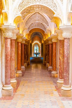Sintra, Portekiz, 30 Mayıs 2019: Monserrate Sarayı