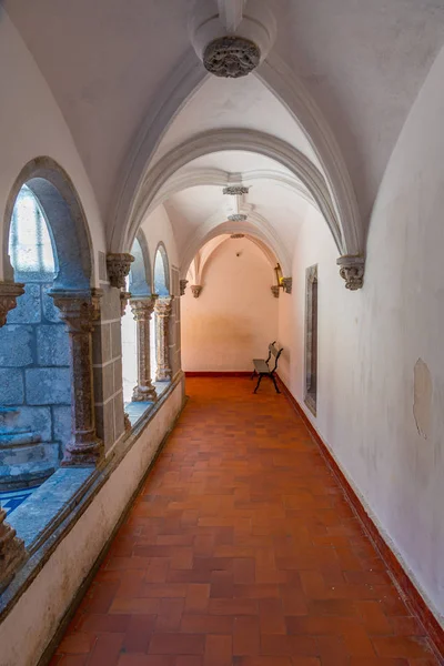 SINTRA, PORTOGALLO, 30 MAGGIO 2019: Interno del palazzo nazionale — Foto Stock