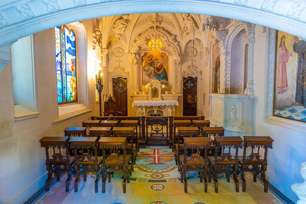 Sintra, Portugal, 30 mei 2019: Kapel in de Quinta da R — Stockfoto
