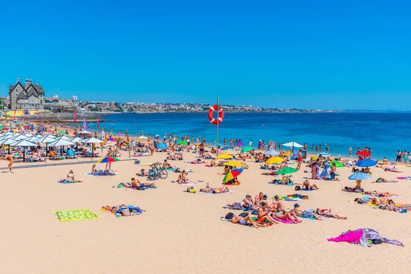 CASCAIS, PORTUGAL, 31 DE MAYO DE 2019: Palacio de duques de palmela vie — Foto de Stock