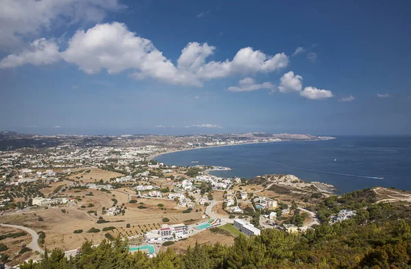 Faliraki  town of Rhodes — Stock Photo, Image