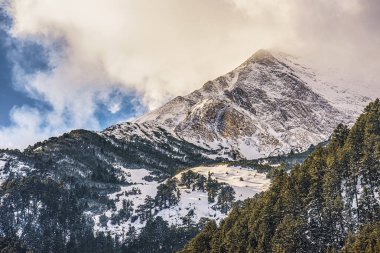 Güzel dağlar manzara 