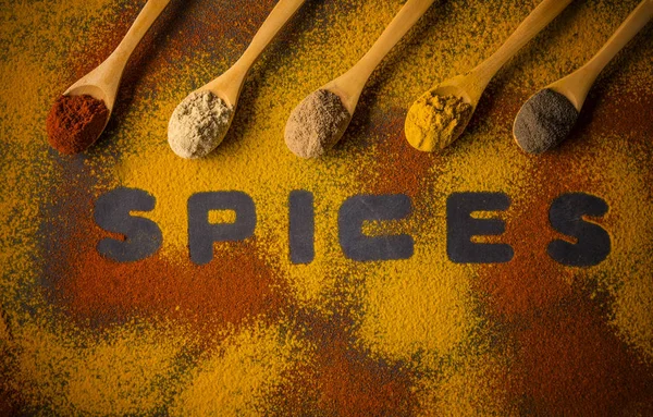 Variety of spices — Stock Photo, Image