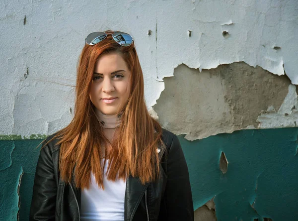 Retrato de chicas de pelo rojo — Foto de Stock