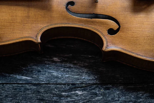 Parte do violino — Fotografia de Stock