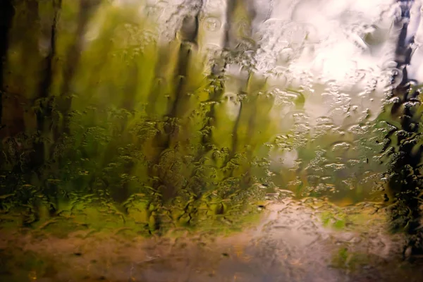 秋天的雨天 — 图库照片