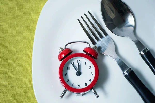 Zeit, Konzep zu essen — Stockfoto