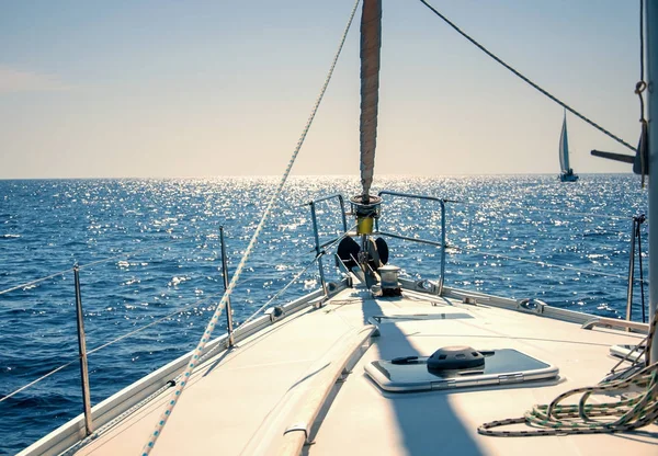 Yachting na vela boa — Fotografia de Stock