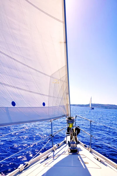 Yachting na vela boa — Fotografia de Stock