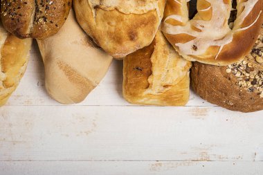Farklı ekmek türleri. 