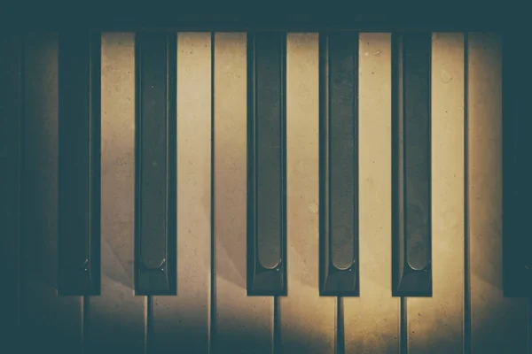 Part of the old piano — Stock Photo, Image