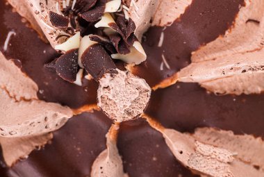 Dondurma makro fotoğrafçılık