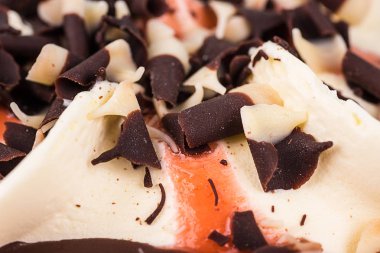 Dondurma makro fotoğrafçılık