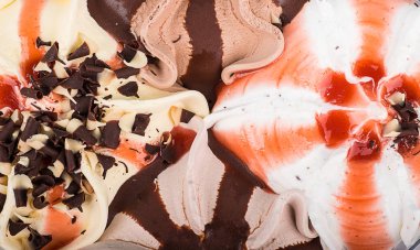 Dondurma makro fotoğrafçılık