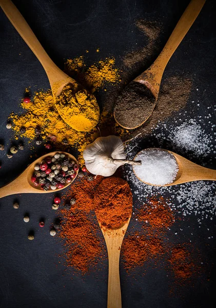 Variety of spices — Stock Photo, Image