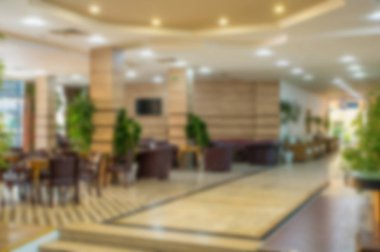 Otel girişinin