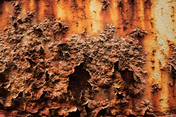Aşınmayla Kaplı Eski Bir Metal Parçası — Stok fotoğraf