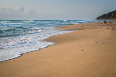 Okyanusta sabah sahnesi