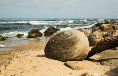 Okyanusta sabah sahnesi