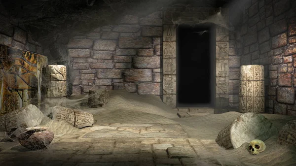 Yağmaladılar Mısır mezar