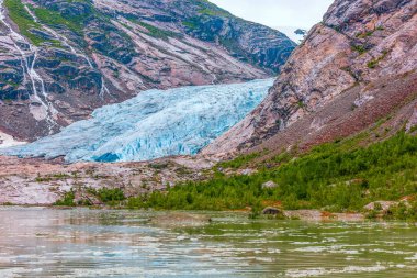 Nigardsbreen Buzulu. Jostedal Ulusal Parkı. Sogn og Fjordane cou