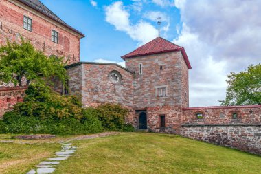 Akershus Kalesi 'nin güney kanadındaki bakire kulesi.