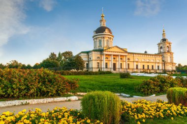 Kolomna şehrindeki Başmelek Michael Kilisesi 'nin manzarası. Moskova Oblastı. Rusya