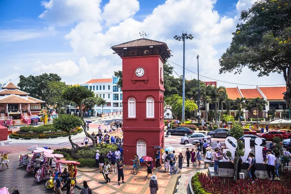 Melaka Malaysia July 2019 Stadthuys Historical Structure Situated Heart Malacca — Stock Photo, Image