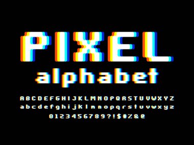 büyük, küçük, sayılı ve sembollü hata biçimi yazıtipi