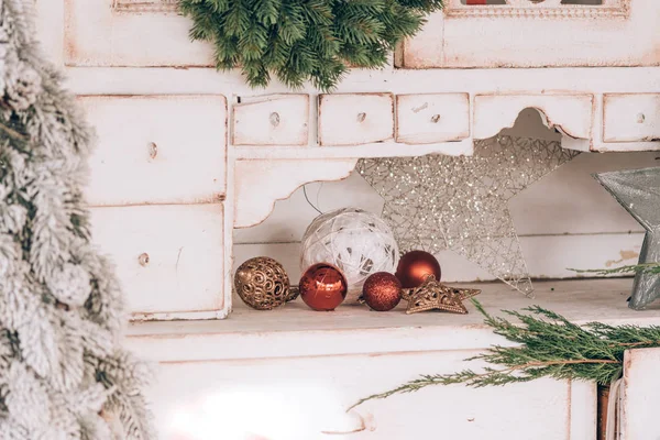 Güzel Noel süslemesi ve Noel hissi