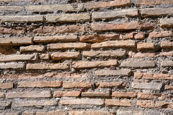 Ein Fragment Der Alten Steinmauer Eines Tempels Der Antiken Griechischen — Stockfoto