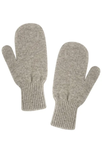 Зимние шерстяные перчатки — стоковое фото