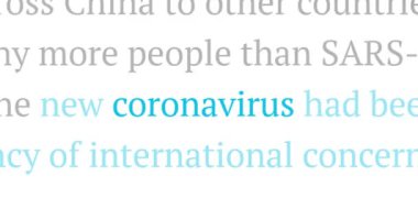 Coronavirus dünya medyasında manşetlerde. Yakınlaştırmalı video.
