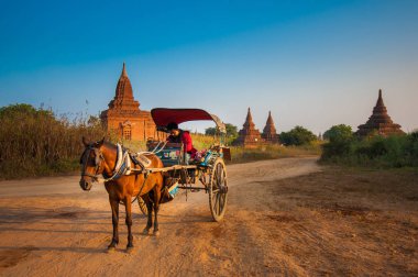Bagan bir at arabası