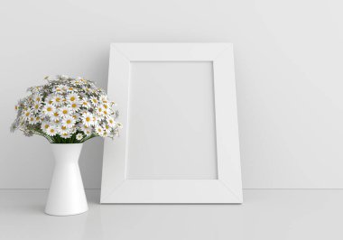 Yerdeki modeller için düğün çiçeği çerçevesi, 3D görüntüleme