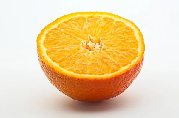 Fresh Tangerines White Background Studio Shot — 스톡 사진