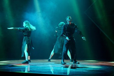 Kyiv, Ukrayna - 15 Şubat 2020: Ukrayna 'dan Eurovision-2020 ulusal seçimleri sırasında Khayat