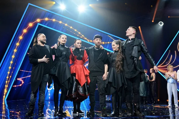 Kyiv Ukraine February 2020 Ukrainian Band Represent Ukraine Eurovision 2020 — стокове фото