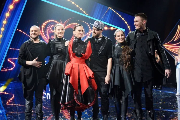 Kyiv Ukraine February 2020 Ukrainian Band Represent Ukraine Eurovision 2020 — стокове фото