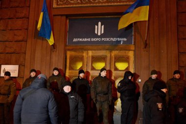 KYIV, UKRAINE - FEBRUARY 24, 2020: Activists have called for the release of Irina Venediktova, director of the State Bureau of Investigation, in connection with her statement to abolish amnesty for participants in the Dignity Revolution.