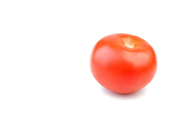 Tomate Fraîche Isolée Sur Fond Blanc Tomate Rouge Sur Fond — Photo