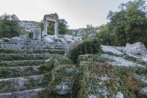 テルメッソスと古代都市 — ストック写真