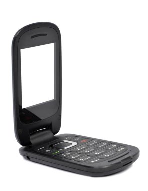 Siyah cep telefonu açtı 