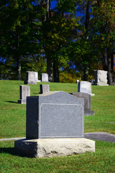 Üres tombstone — Stock Fotó