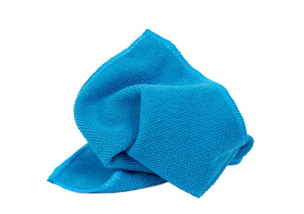 Big Blue Cleaning Wash Cloth — Stock Photo, Image
