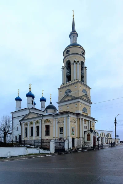 Russia, Borovsk, January 02, 2020: Annunciation Cathedral — ストック写真